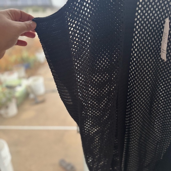 Time and Tru Black Open-Front Cardigan - Picture 7 of 13